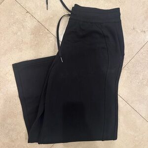 Lululemon Scuba Wide Leg Black Pants Large